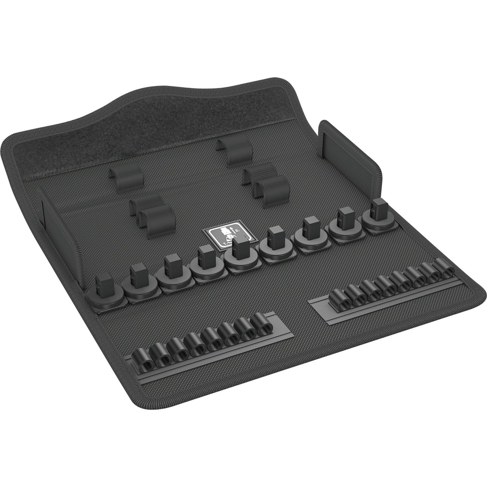 Wera 9462 Textile Box para 8003 Zyklop B 29 Negro