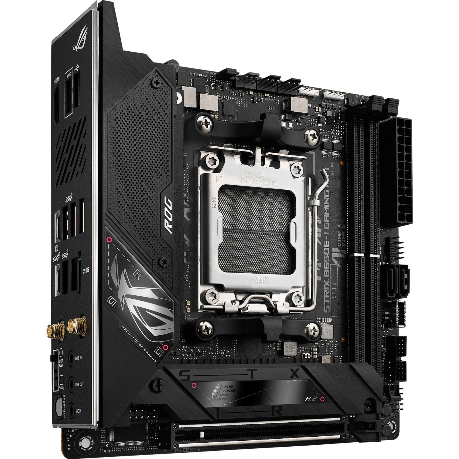ASUS ROG STRIX B650E-I GAMING WIFI Negro