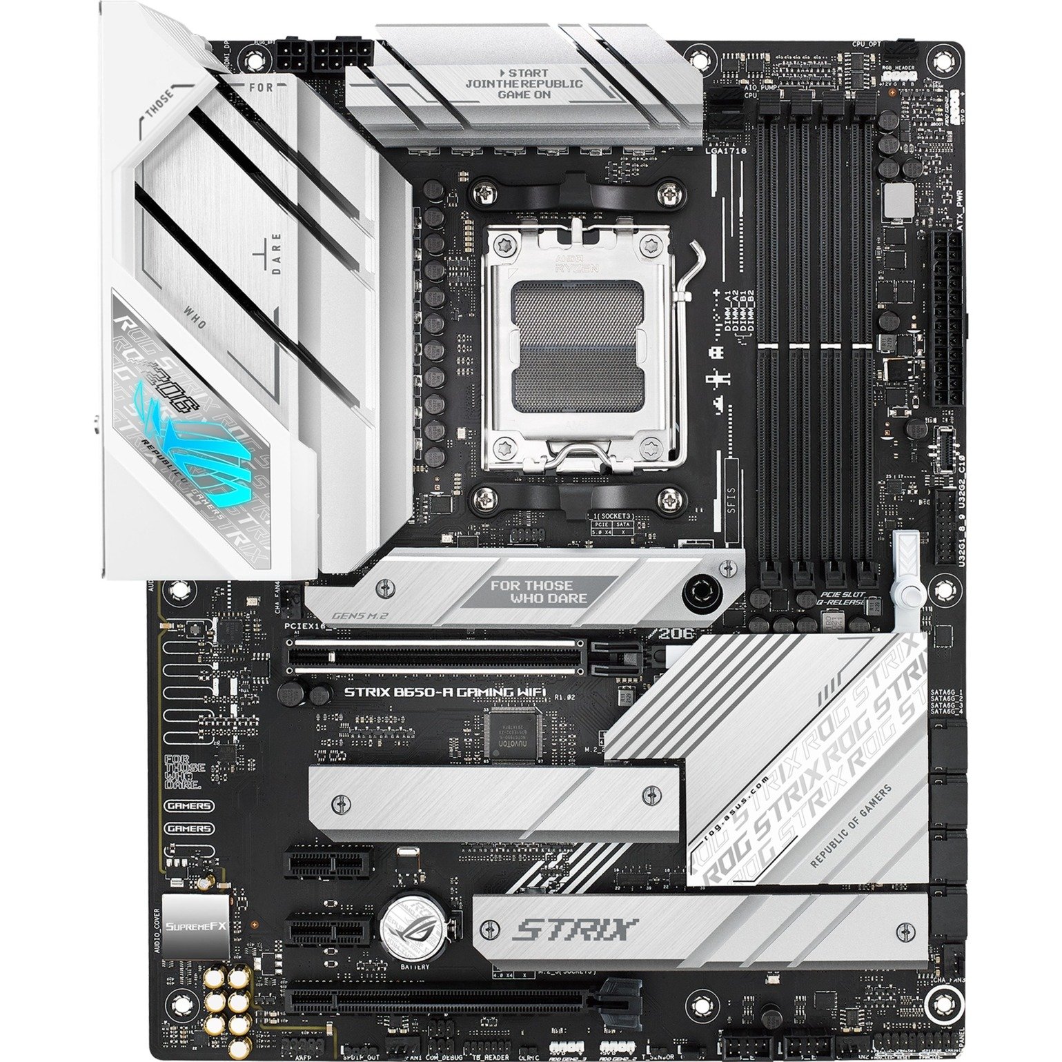 ASUS ROG STRIX B650-A GAMING WIFI Plata