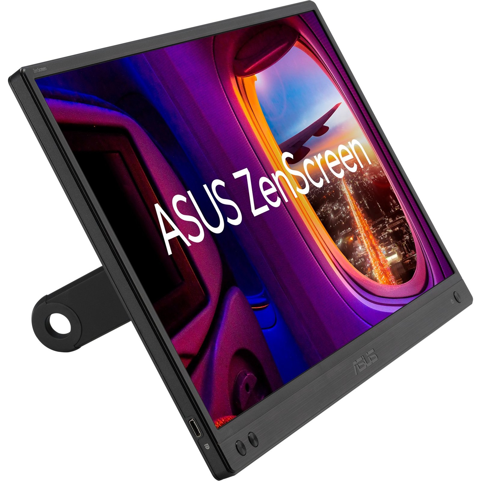 ASUS ZenScreen MB166CR Negro