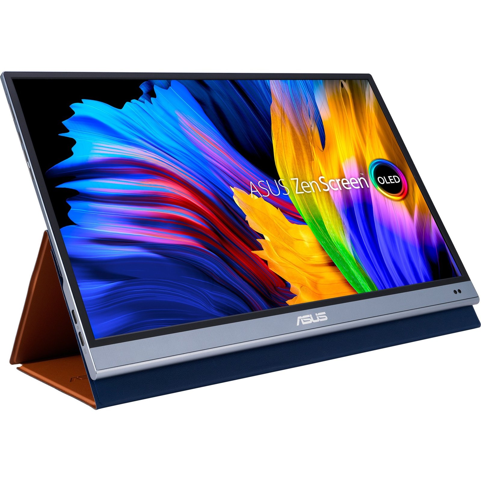 ASUS ZenScreen MQ16AHE Plata