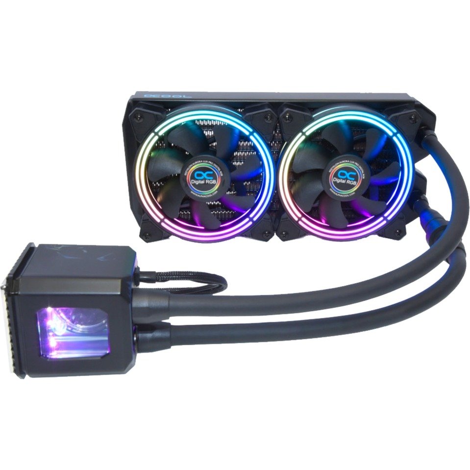 Alphacool Eisbaer Aurora 240 CPU - Digital RGB 240mm Negro