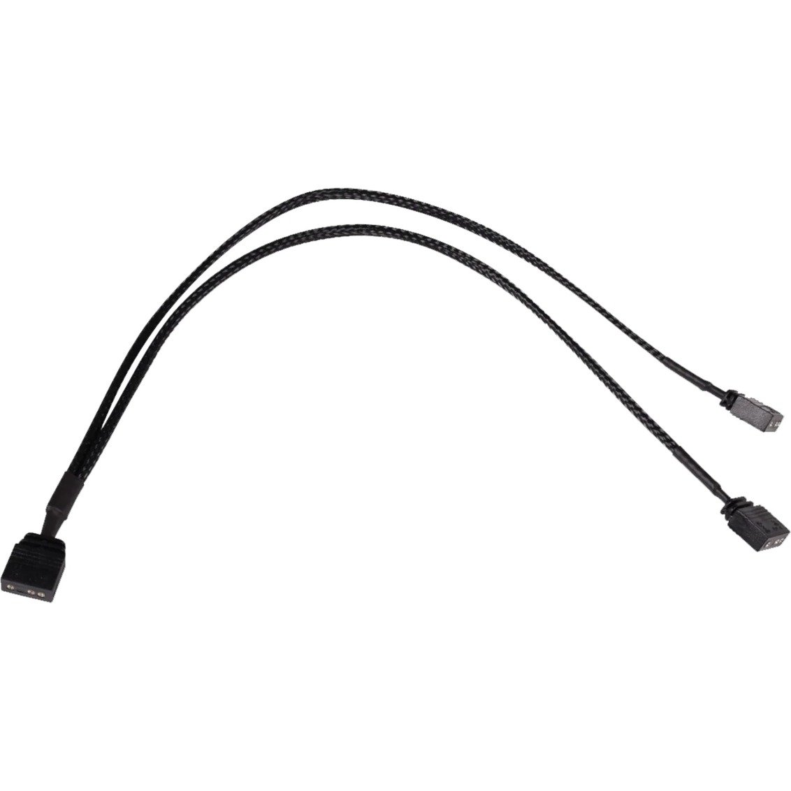 Alphacool Y-Kabelsplitter aRGB 3-Pin auf 2x 3-Pin Negro