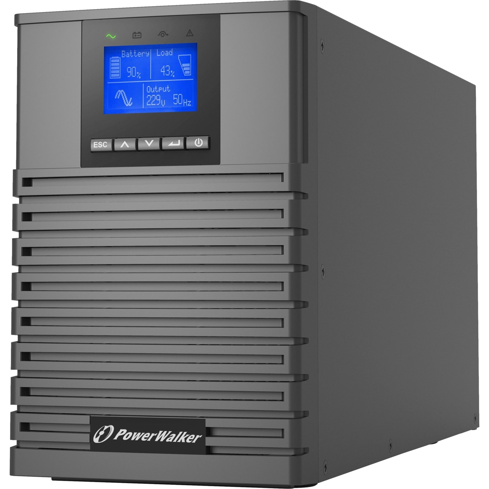 BlueWalker PowerWalker VFI 1000 ICT IoT Negro