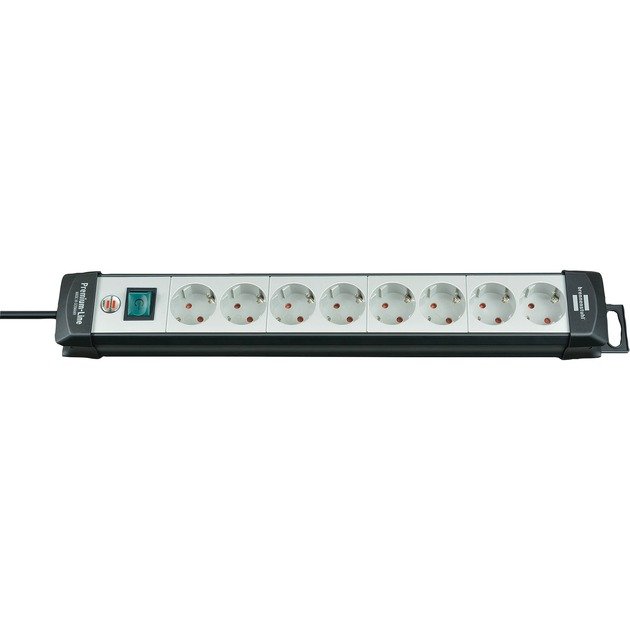 Brennenstuhl Premium-Line Steckdosenleiste 8-fach Negro