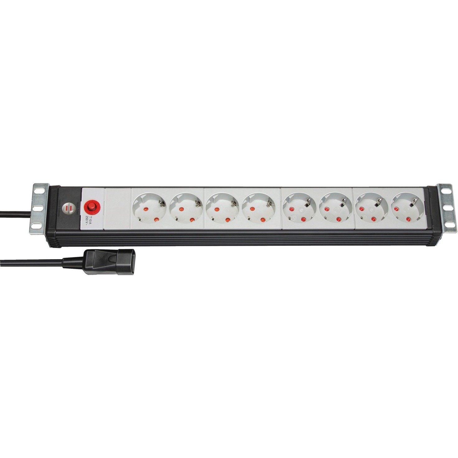 Brennenstuhl Premium-Line Steckdosenleiste 8-fach Negro