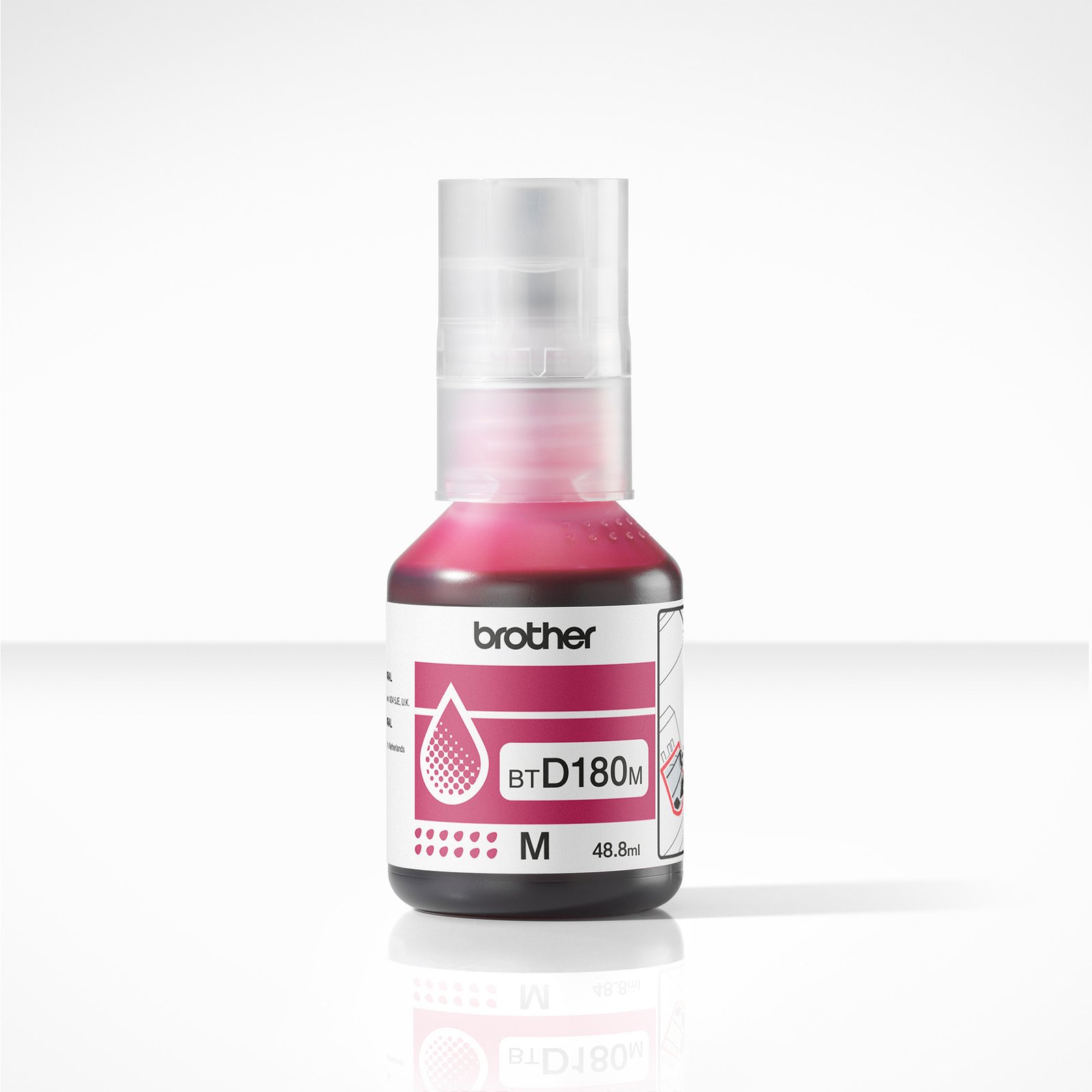 Brother Tintenflasche BTD180M magenta - Imagen 2
