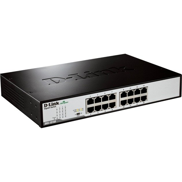 D-Link Switch DGS-1016D Negro