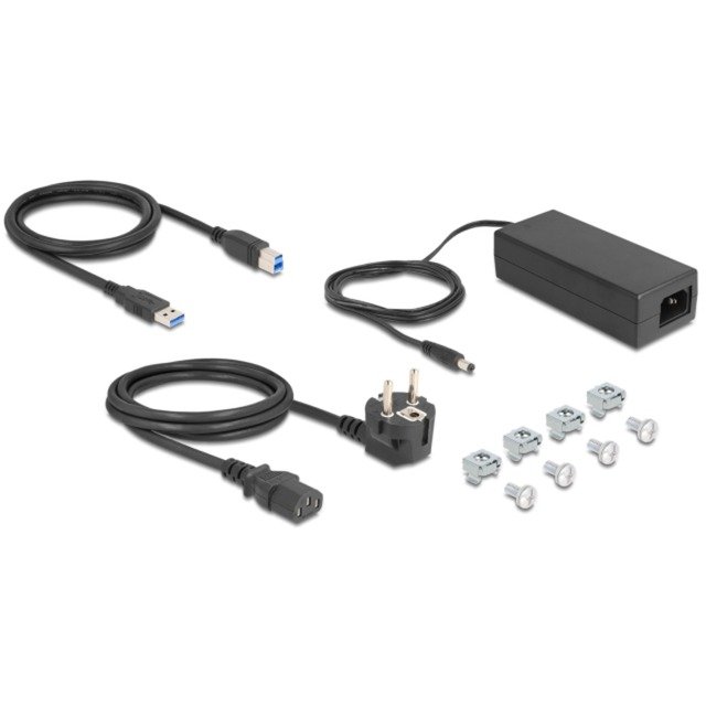 DeLOCK 19″ Industrie Hub 10 x USB 10 Gbps Typ-A - Imagen 4