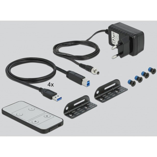 DeLOCK HDMI KVM Switch 4K 60 Hz con USB 3.0 y Audio - Imagen 3