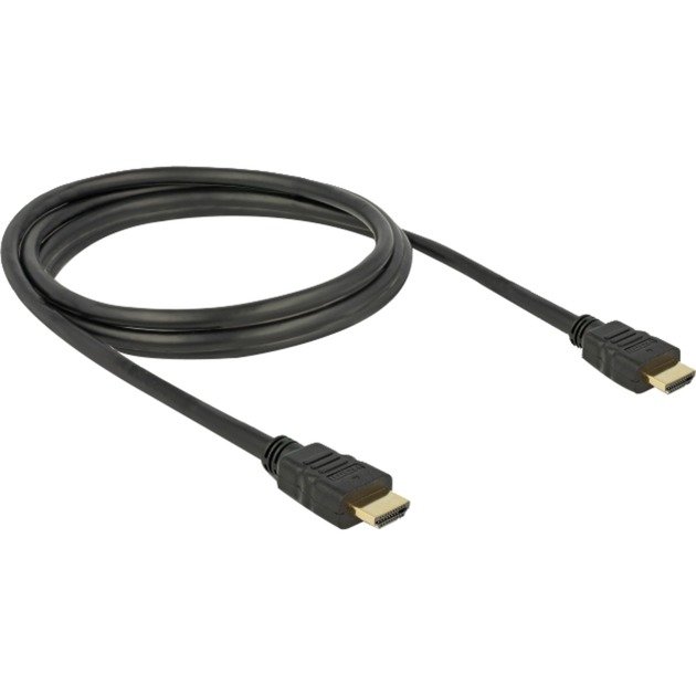 DeLOCK cable High Speed HDMI con Ethernet macho > macho 4K Negro
