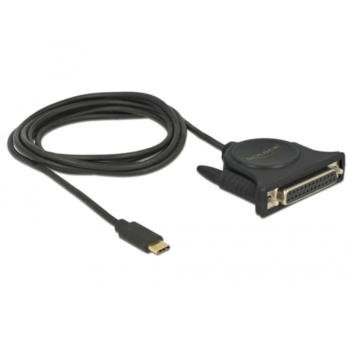 DeLOCK USB 2.0 Adapterkabel Negro
