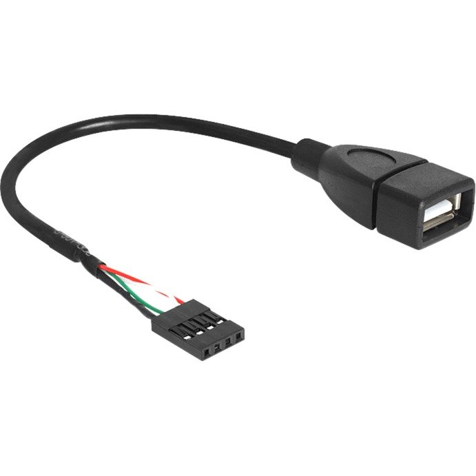 DeLOCK USB 2.0 cable Negro
