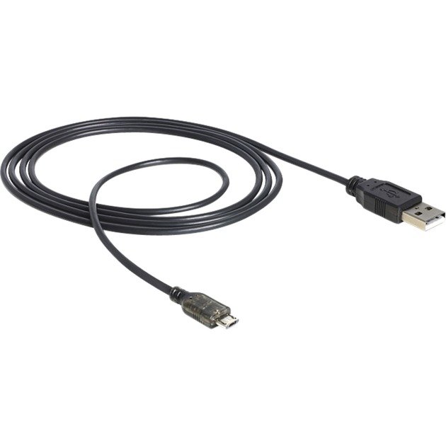 DeLOCK USB 2.0 cable Negro