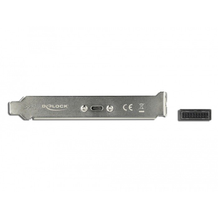DeLOCK USB 3.2 Gen 1 Slotblende Negro - Imagen 2