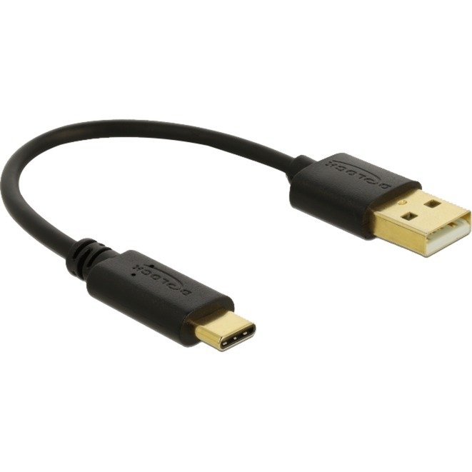DeLOCK USB Ladekabel Negro