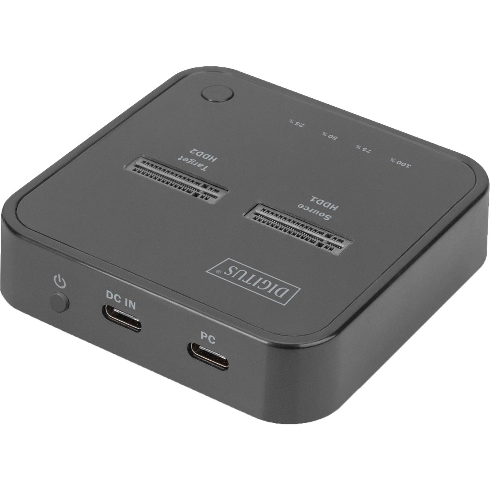 Digitus Dual M.2 NVM SSD Docking Station Negro