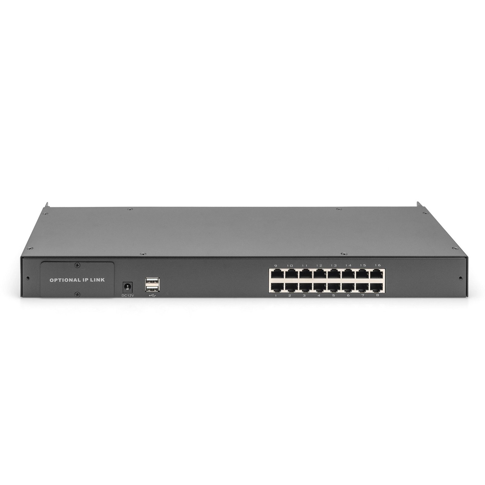 Digitus KVM Switch CAT 5 16-Port Negro - Imagen 2