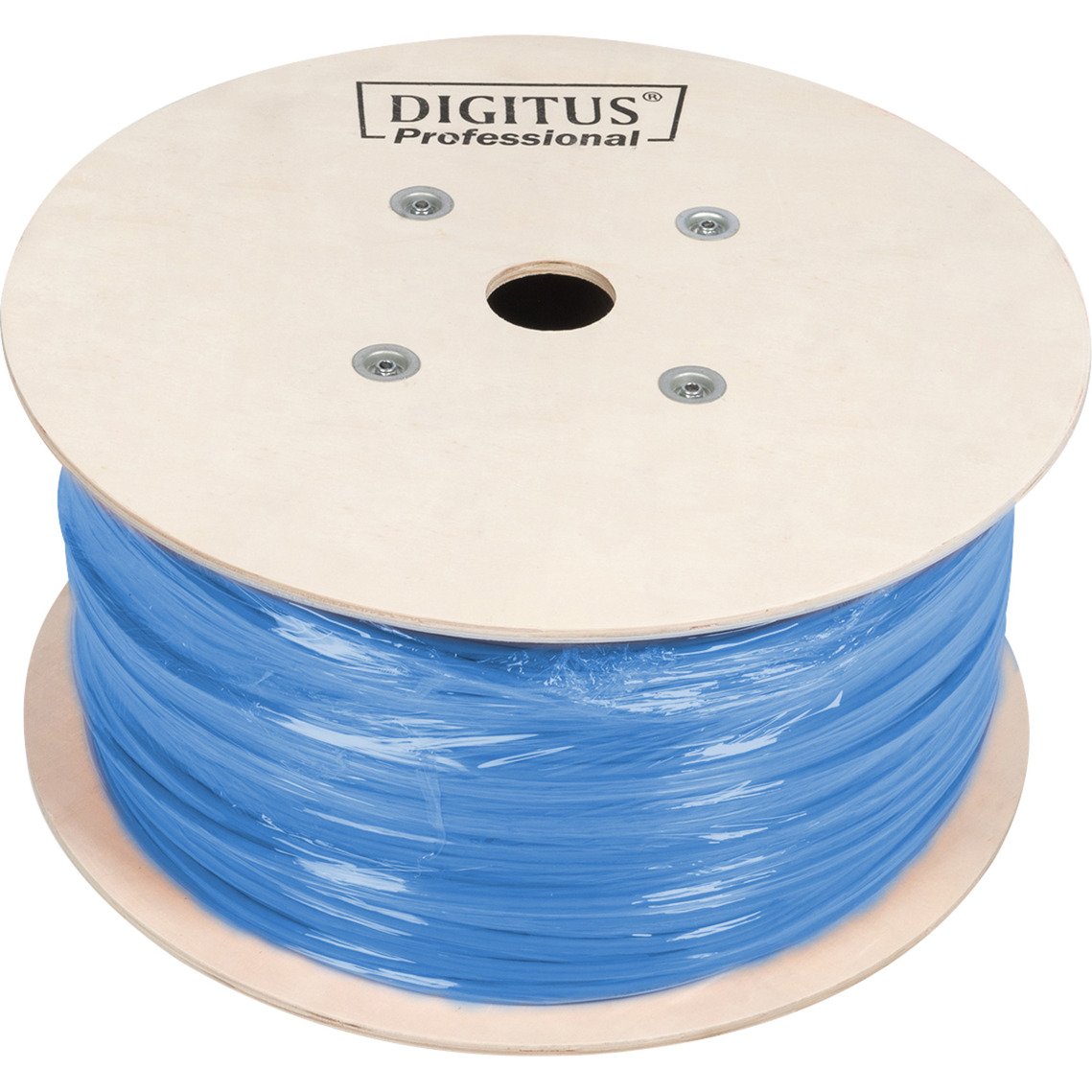 Digitus Professional Cat.6a U/UTP cable de instalación Símplex Azul