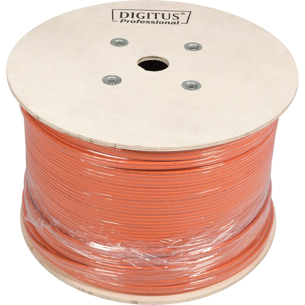 Digitus Professional Cat.7 S/FTP cable de instalación Símplex Naranja
