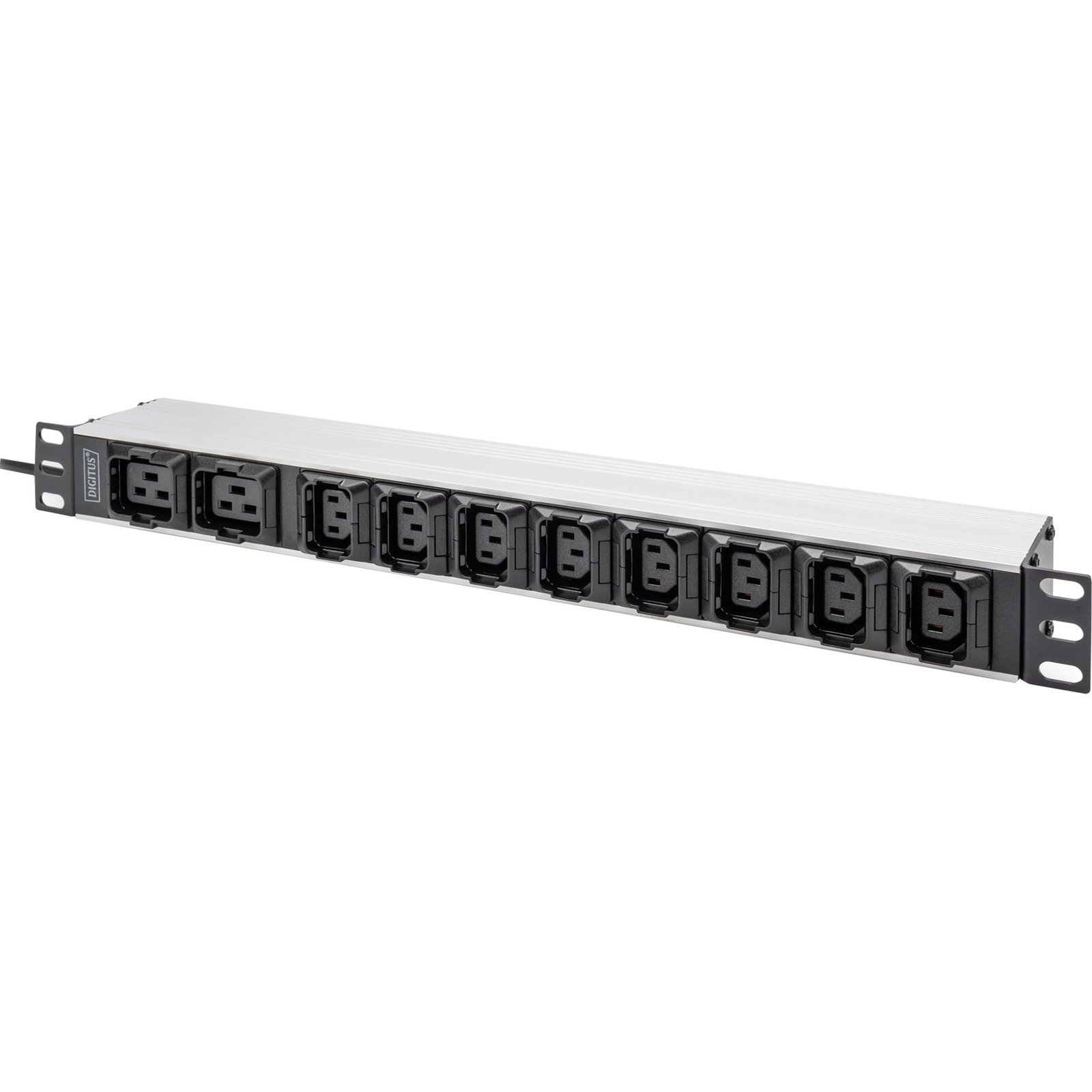Digitus Steckdosenleiste 19" PDU con Aluminiumprofil Negro