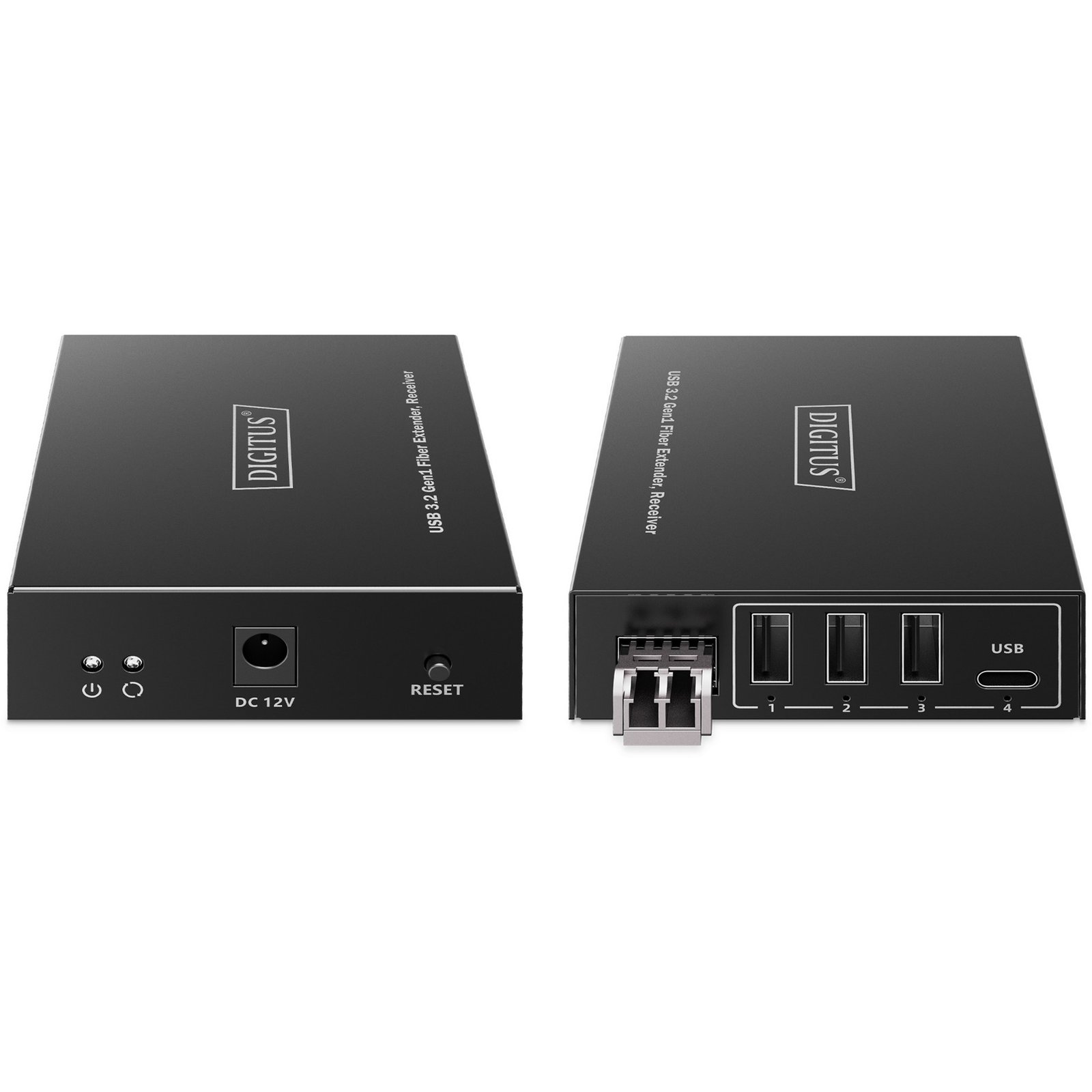 Digitus USB 3.2 Gen1 Fiber Extender Negro - Imagen 4