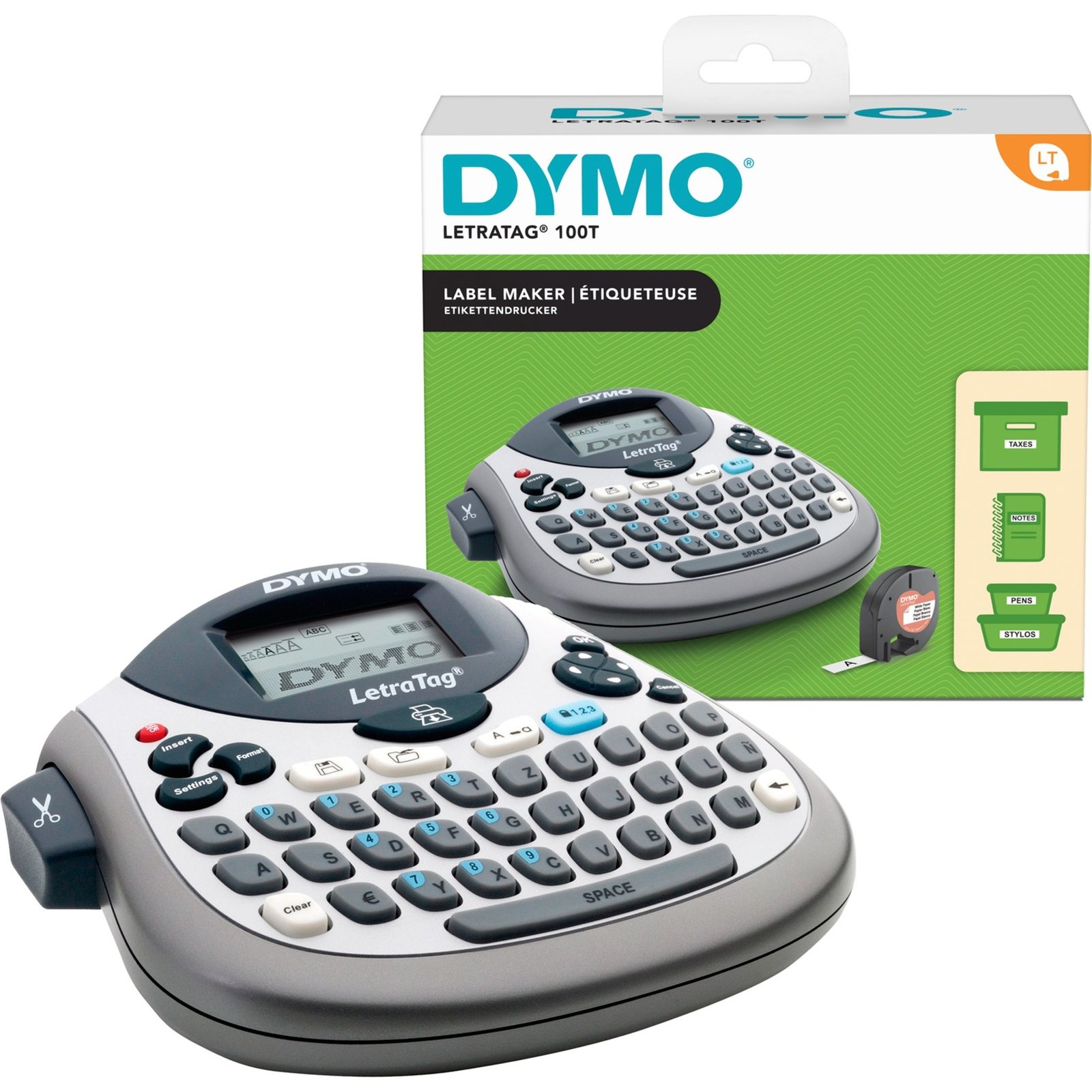 Dymo LetraTag LT-100T Plata