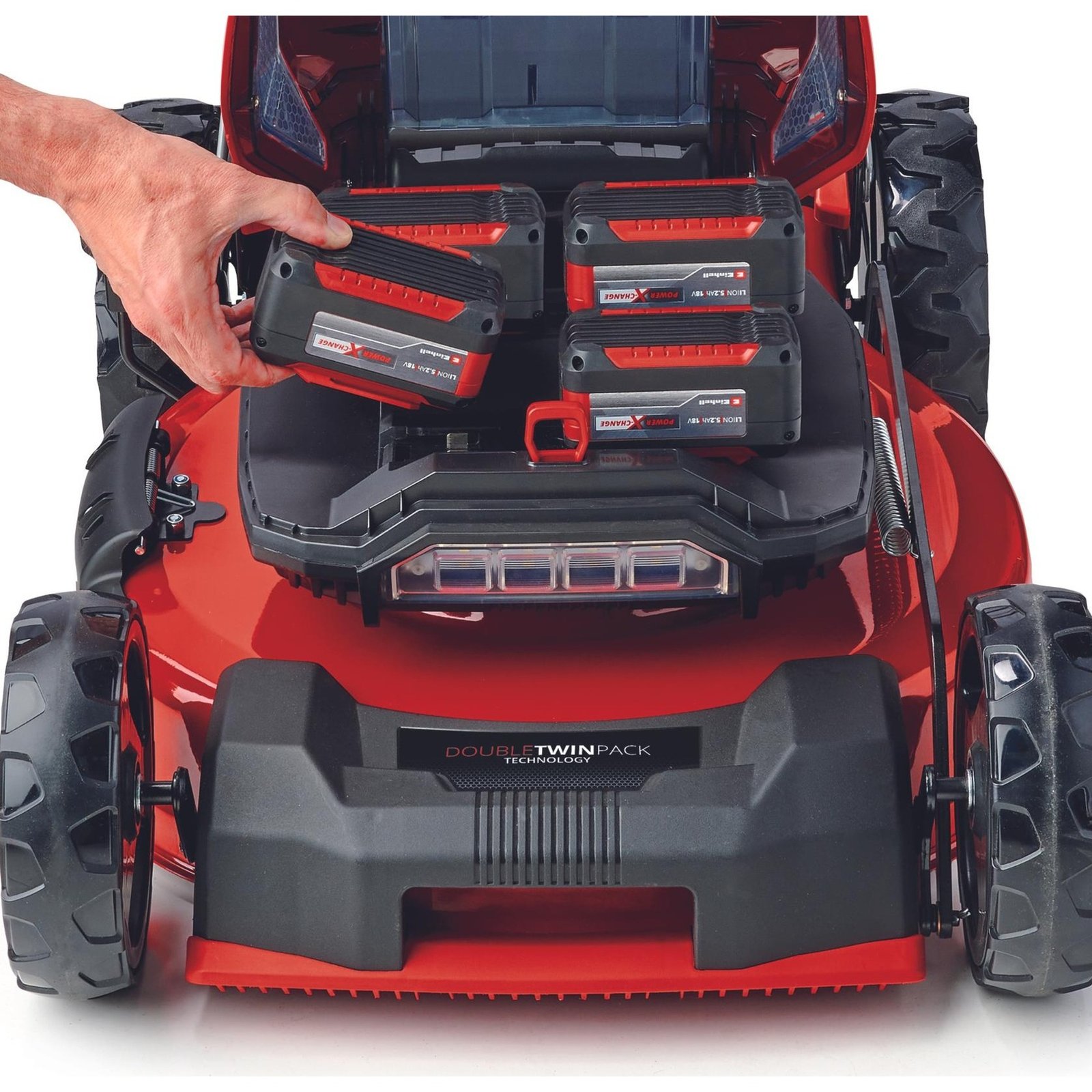 EINHELL Professional Akku-Rasenmäher GP-CM 36/52 S Li BL Rojo - Imagen 2