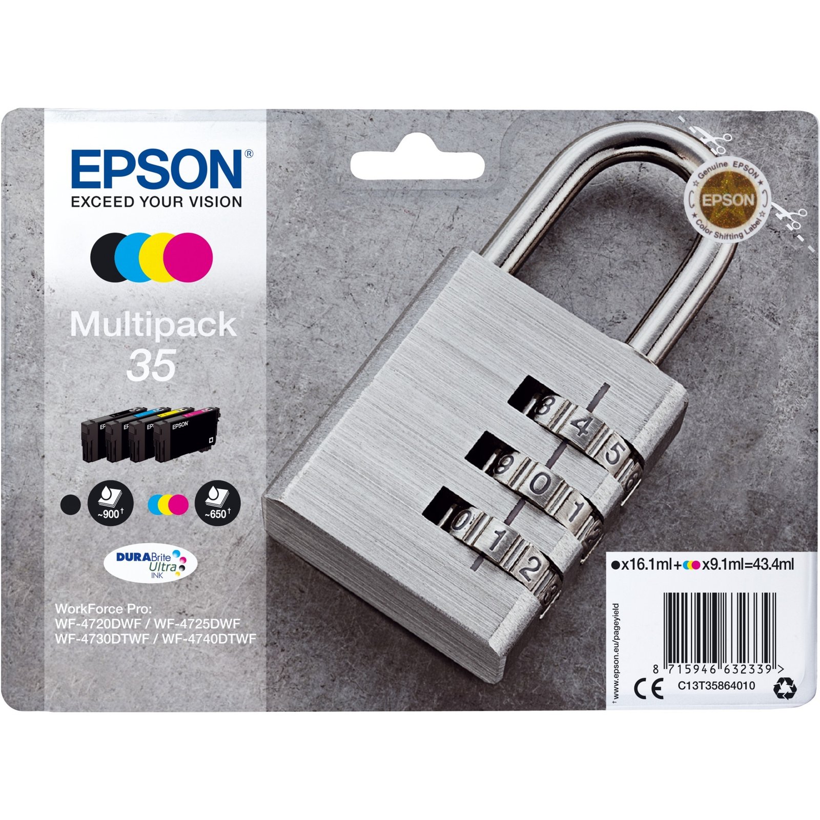 Epson Tinte Multipack 35 (C13T35864010)