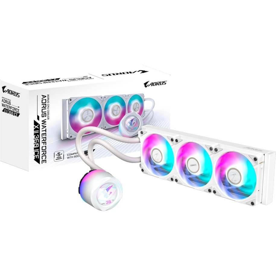 GIGABYTE AORUS WATERFORCEX II 360mm ICE Blanco