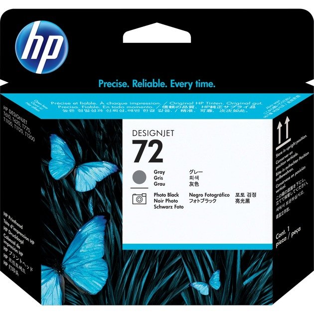 HP Nr. 72 Cabezal de impresión Grau y Schwarz Foto C9380A