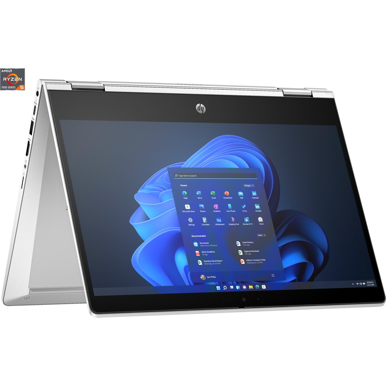 HP Pro x360 435 G10 (8V6M5AT) Plata, 512 GB