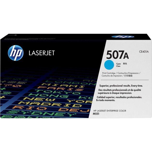 HP Toner cyan 507A (CE401A) Turquesa