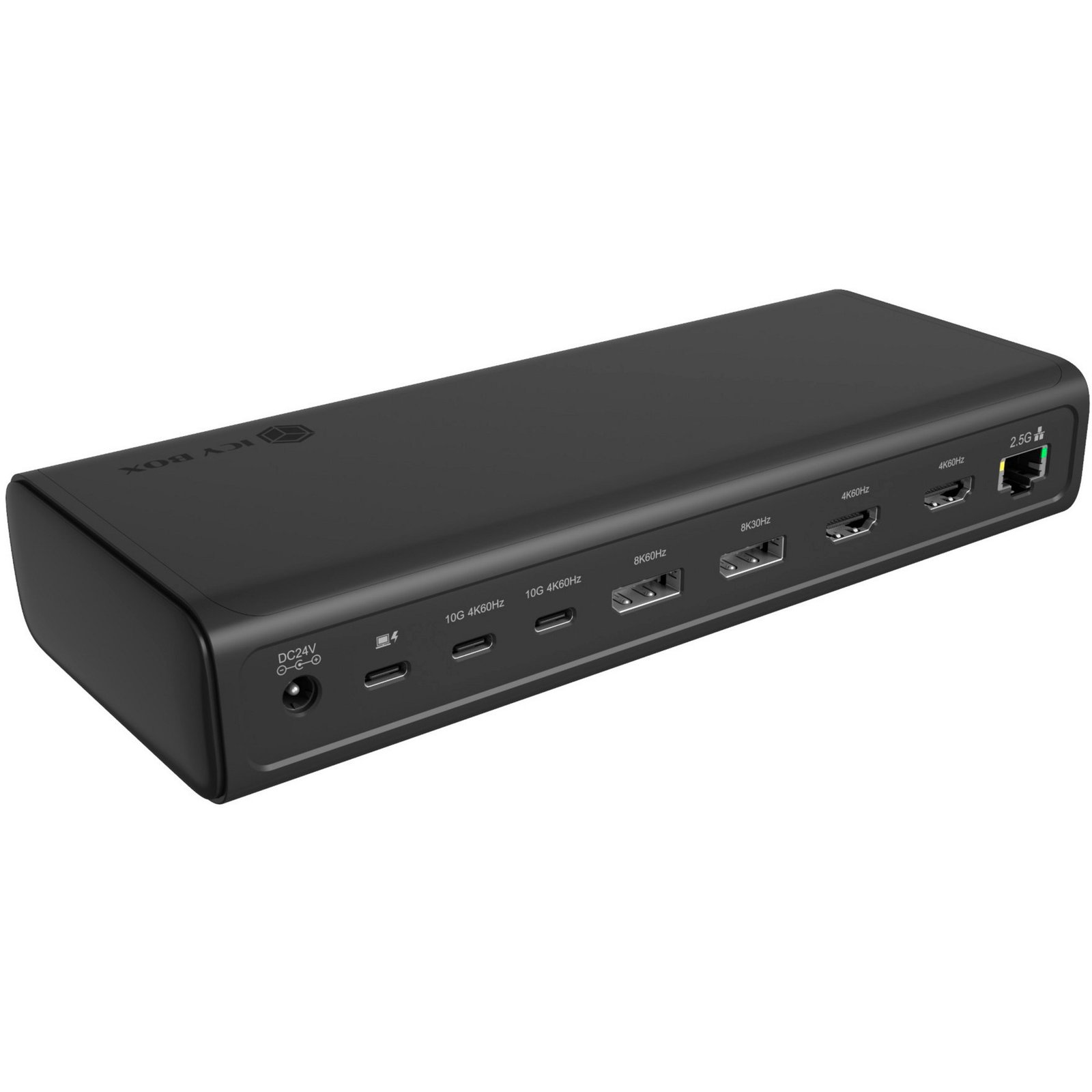 ICY BOX IB-DK7401-CU31 Negro