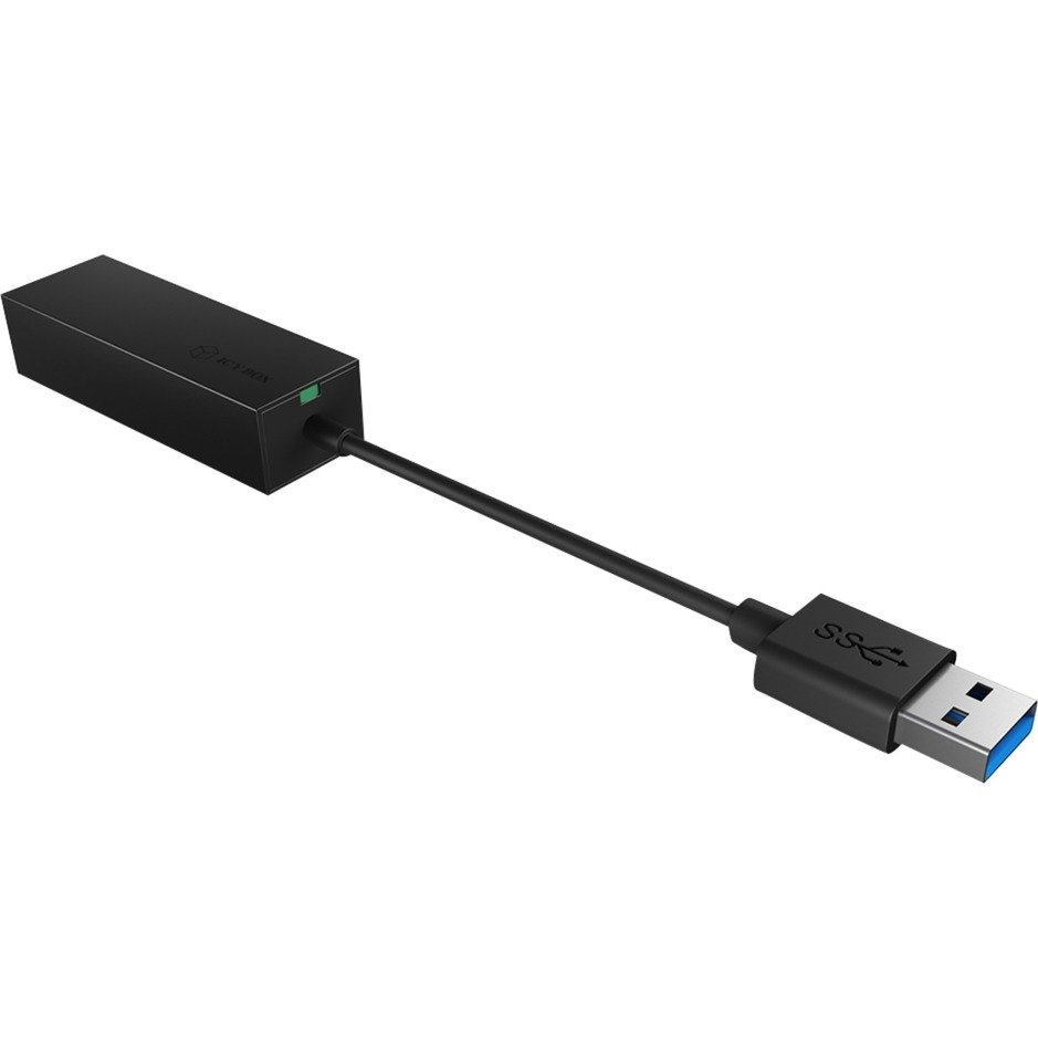 ICY BOX USB 3.2 Gen 1 adaptador IB-AC501a Negro