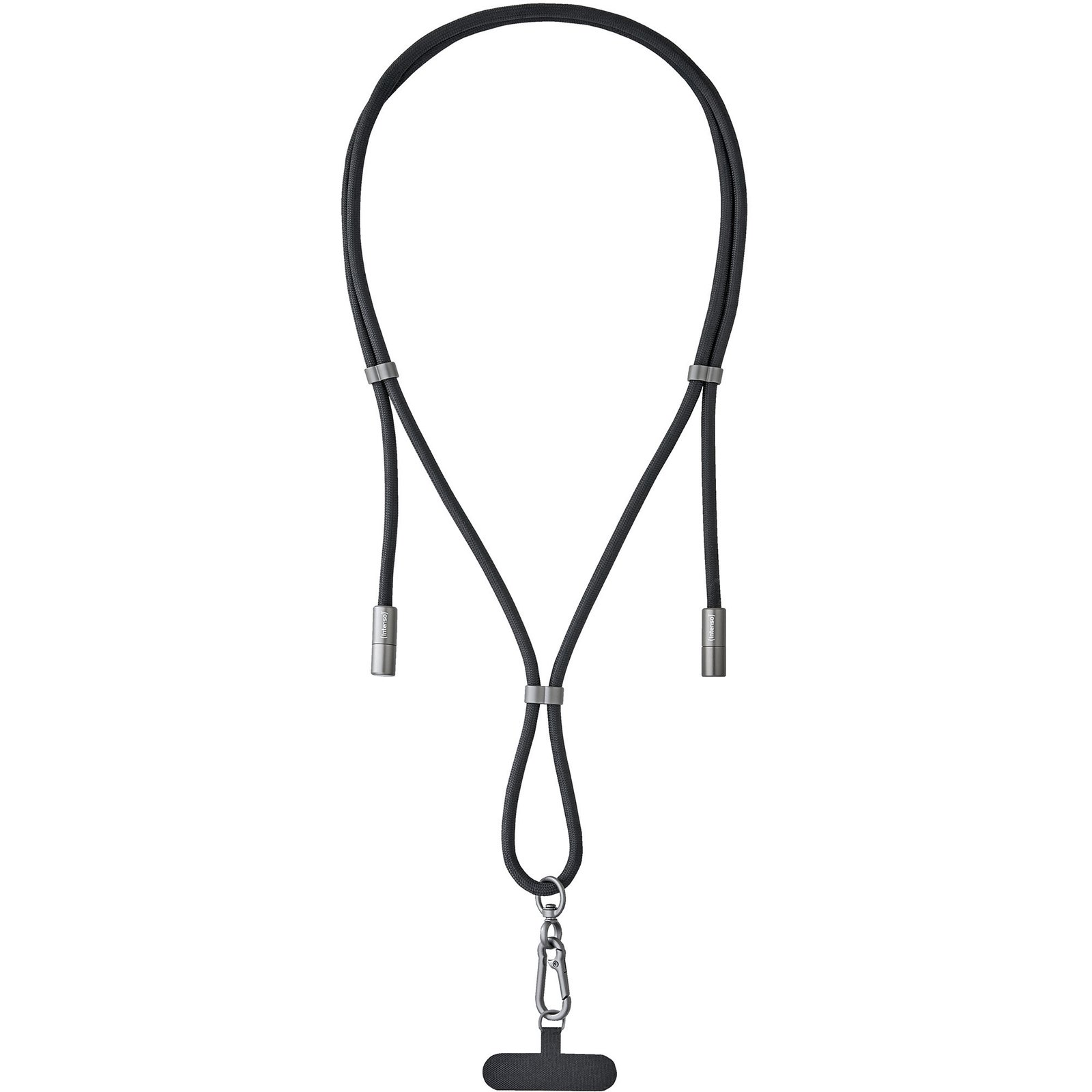 Intenso Handykette y Lade-/Datenkabel Cell Phone Charging Lanyard Negro