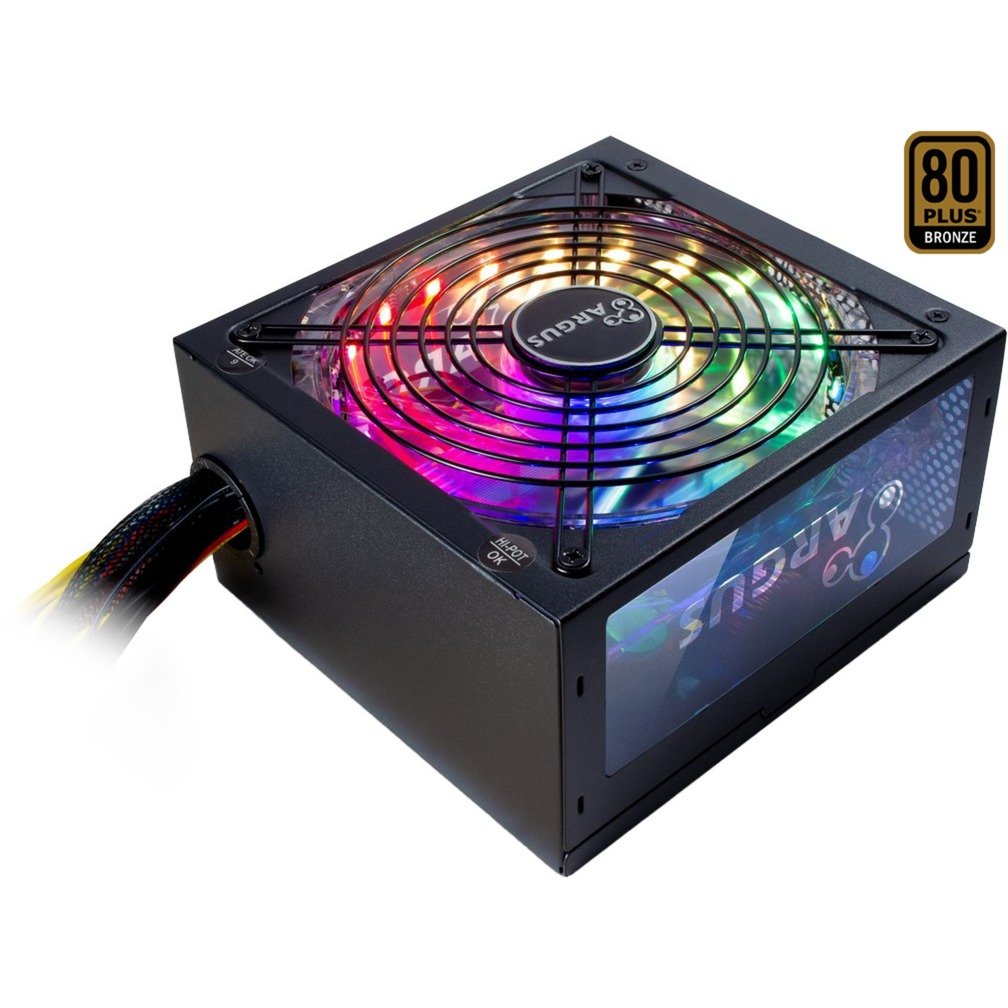 Inter-Tech Argus RGB-500W II Negro