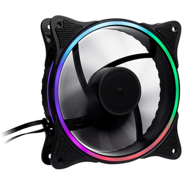 Inter-Tech RGB-Lüfter 120x120x25 Negro