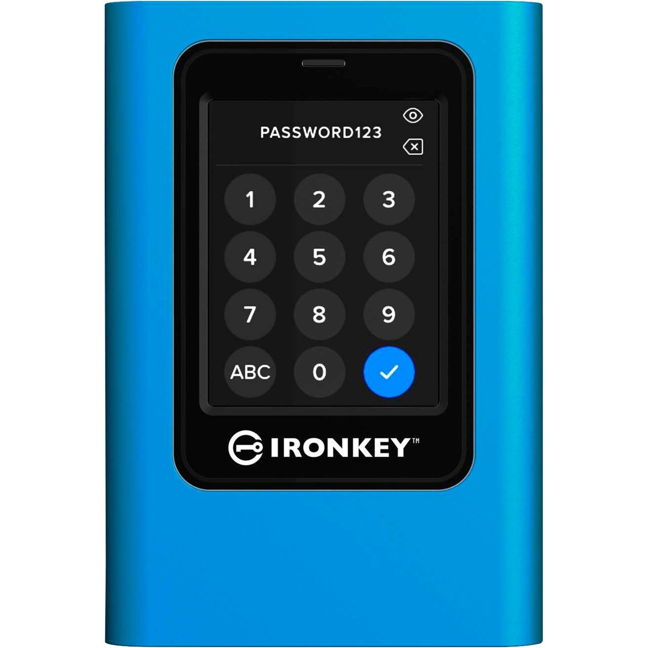 Kingston IronKey Vault Privacy 80 7. Azul, 68 TB
