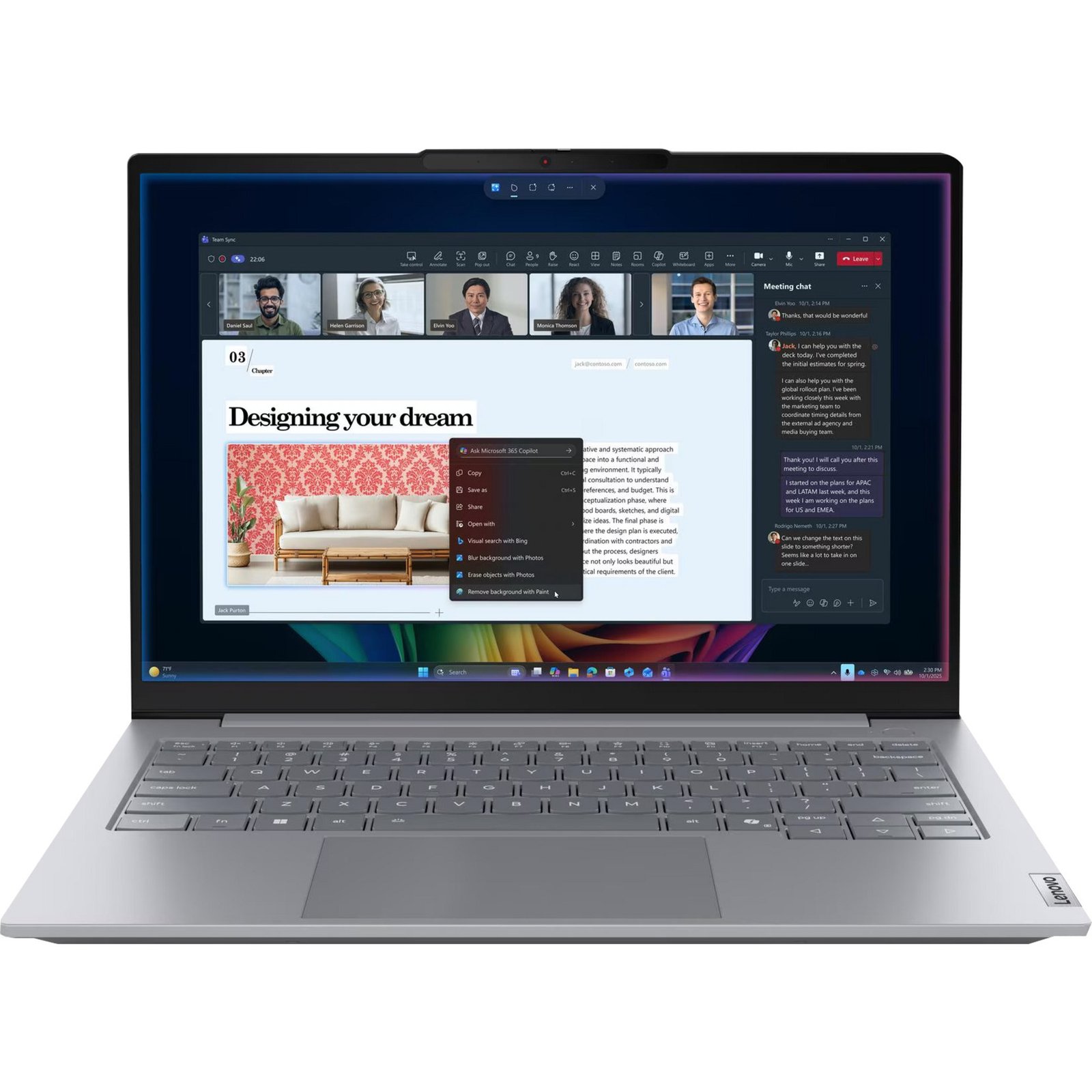 Lenovo ThinkBook 14 G9 (21UX005NGE) Gris, 1 TB