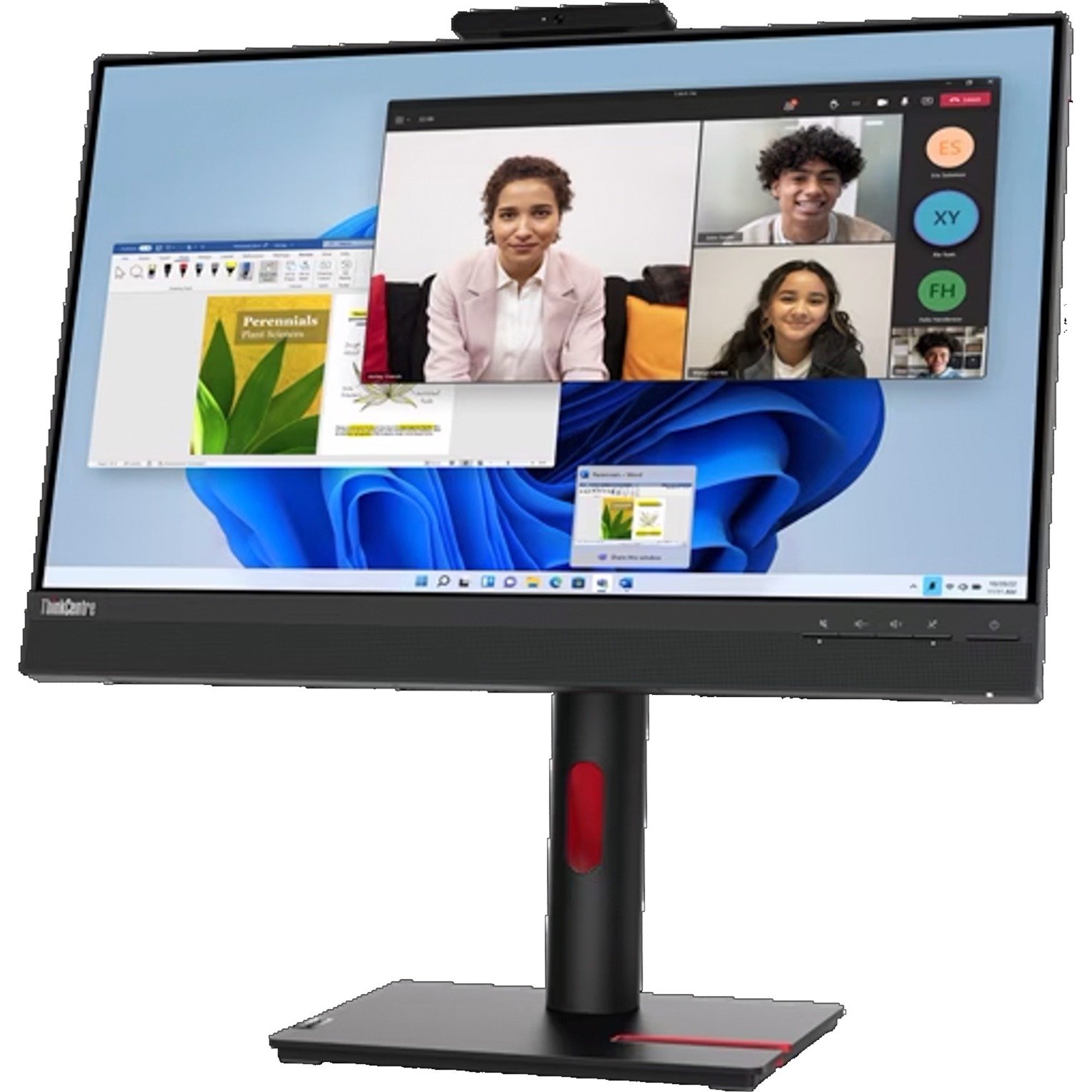 Lenovo ThinkCentre Tiny-In-One 24 Gen5 Touch Negro - Imagen 3