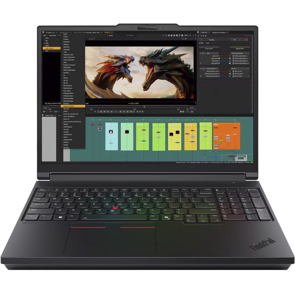 Lenovo ThinkPad P16 G3 (21RQ003RGE) Negro, 1 TB