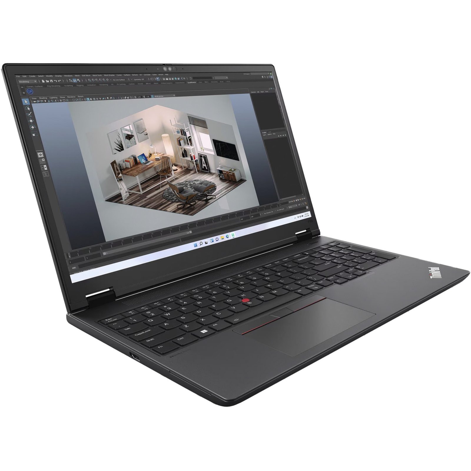 Lenovo ThinkPad P16v G2 (21KX004XGE) Negro, 512 GB