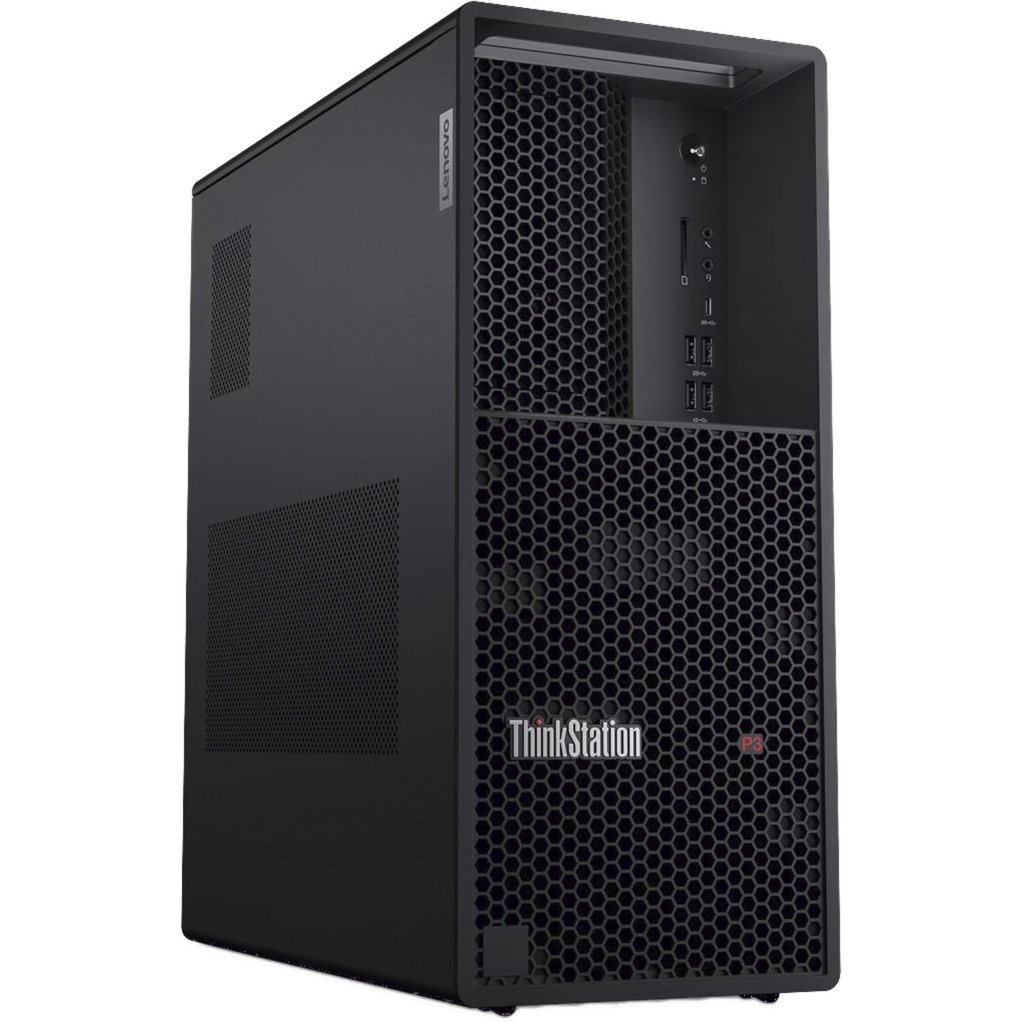 Lenovo ThinkStation P3 Tower Gen 2 (30HT009MGE) Negro, 1 TB