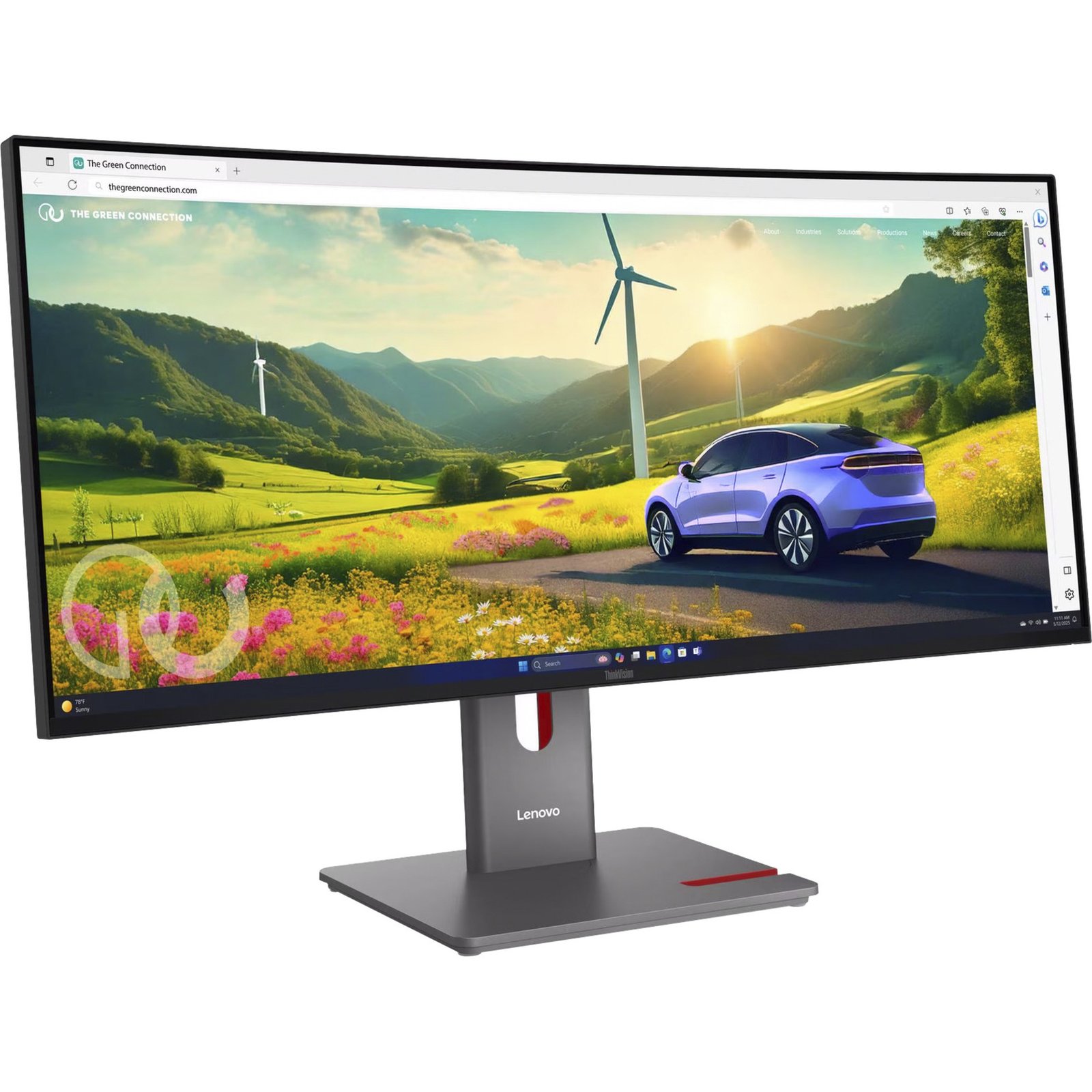 Lenovo ThinkVision P34WD-40 Negro
