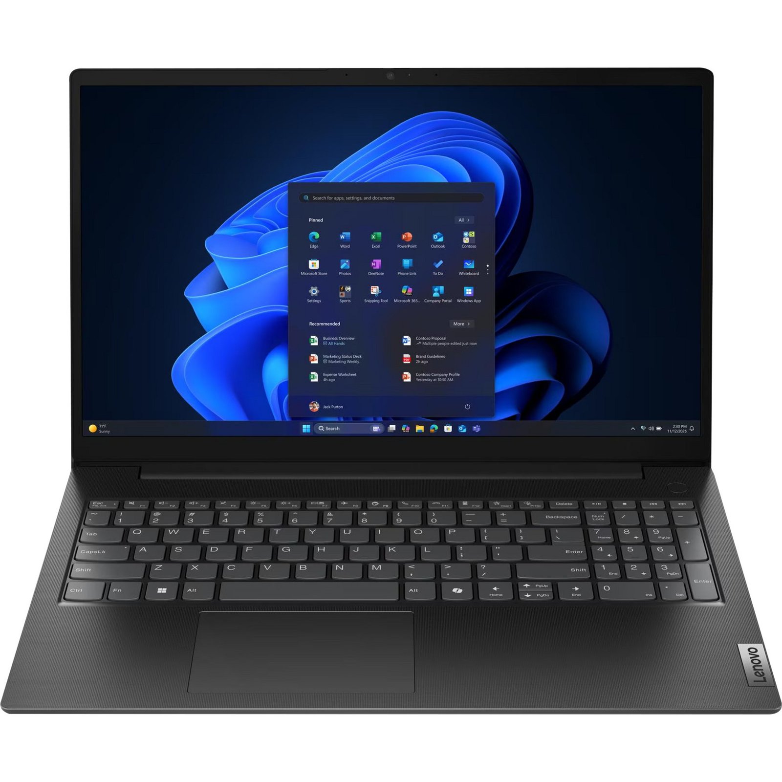 Lenovo V15 G6 AMD (83UU0016GE) Negro, 512 GB