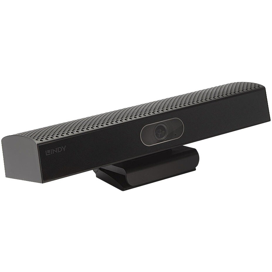 Lindy USB Typ A 4K30 Konferenz-Soundbar & Kamera Negro
