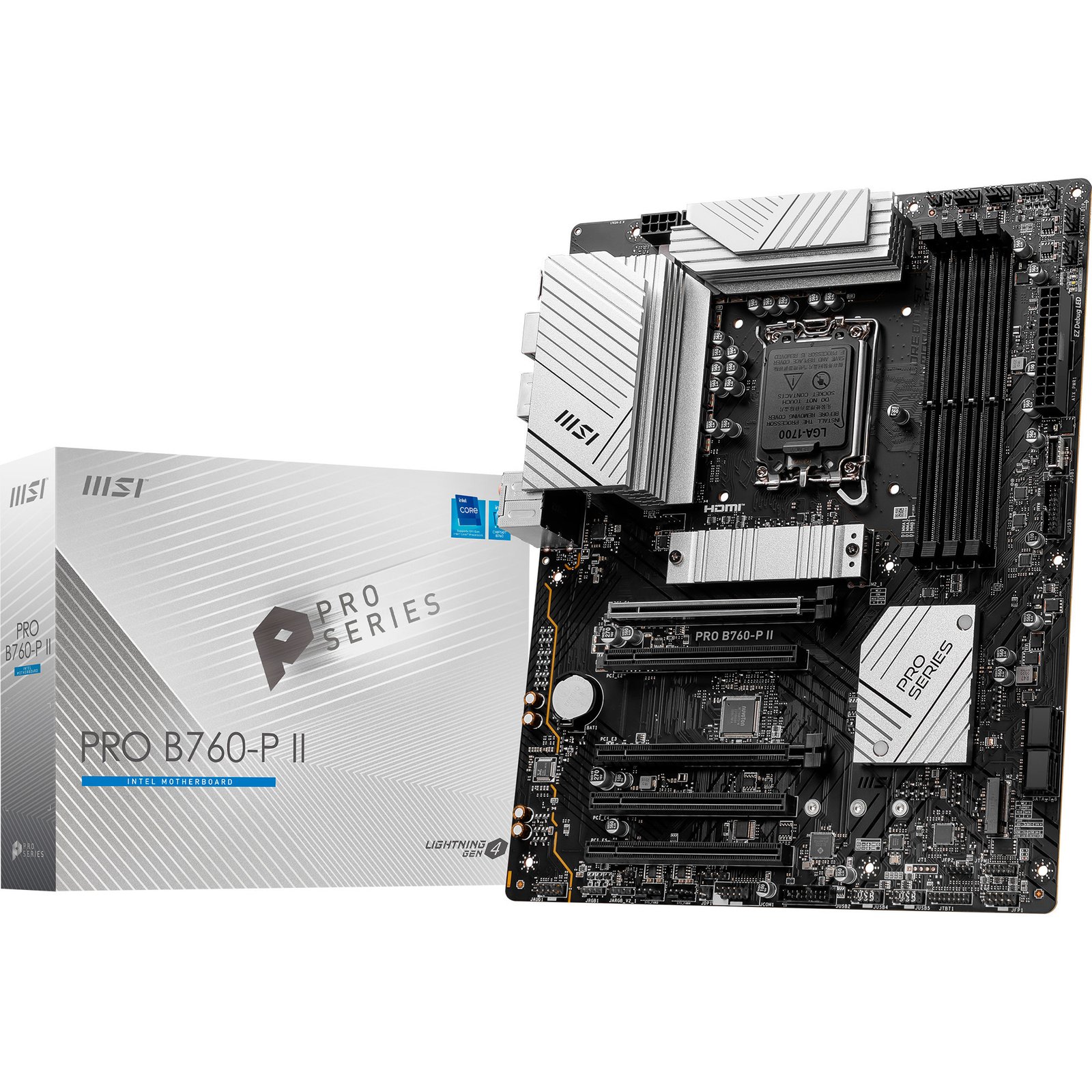MSI MSI PRO B760-P II Negro