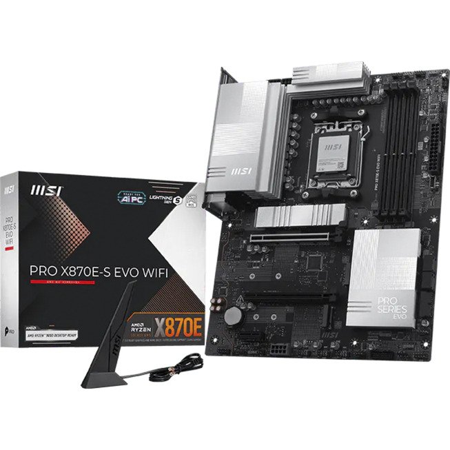 MSI PRO X870E-S EVO WIFI Negro