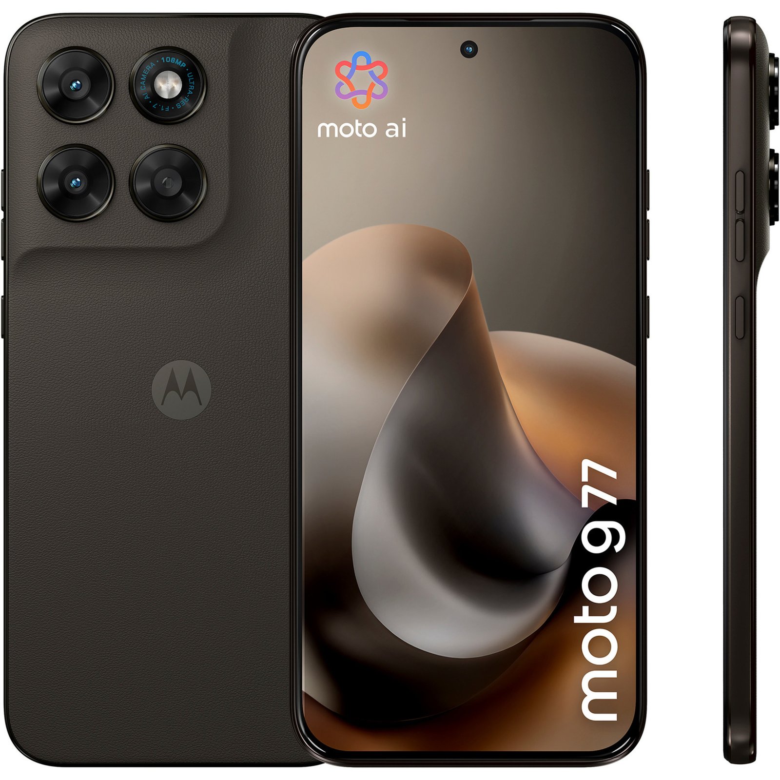 Motorola moto g77 Negro, 256 GB
